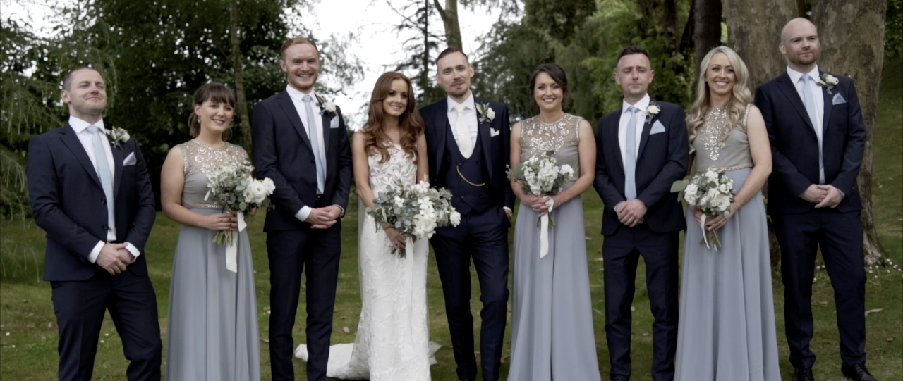 Bridal Party Groom Preparations Tinakilly House Wedding